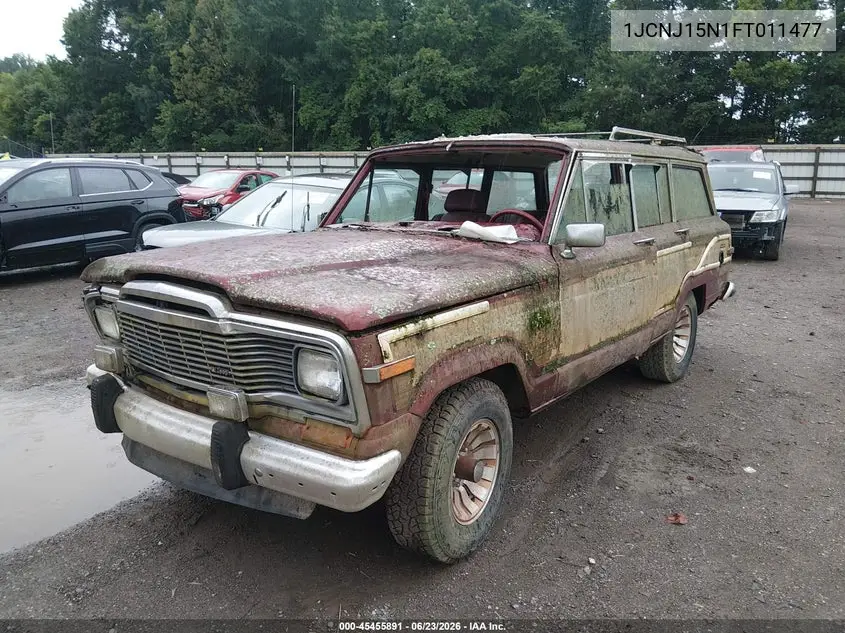 1985 Jeep Grand Wagoneer VIN: 1JCNJ15N1FT011477 Lot: 45455891