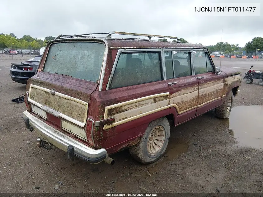 1985 Jeep Grand Wagoneer VIN: 1JCNJ15N1FT011477 Lot: 45455891