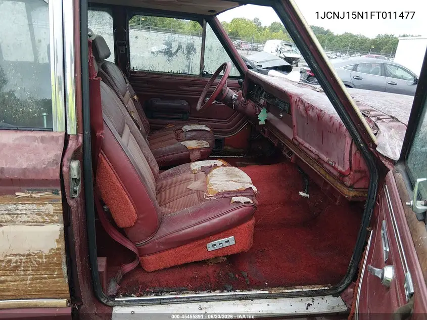 1985 Jeep Grand Wagoneer VIN: 1JCNJ15N1FT011477 Lot: 45455891