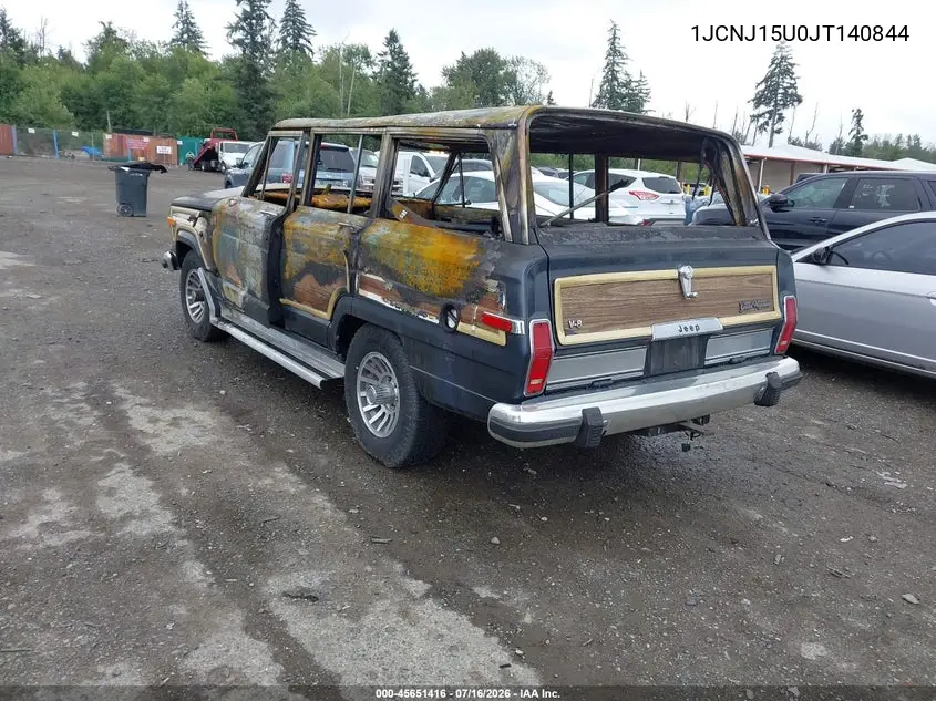 1988 Jeep Grand Wagoneer VIN: 1JCNJ15U0JT140844 Lot: 45651416