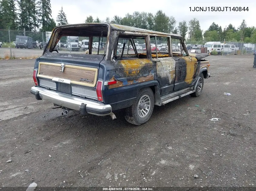 1988 Jeep Grand Wagoneer VIN: 1JCNJ15U0JT140844 Lot: 45651416