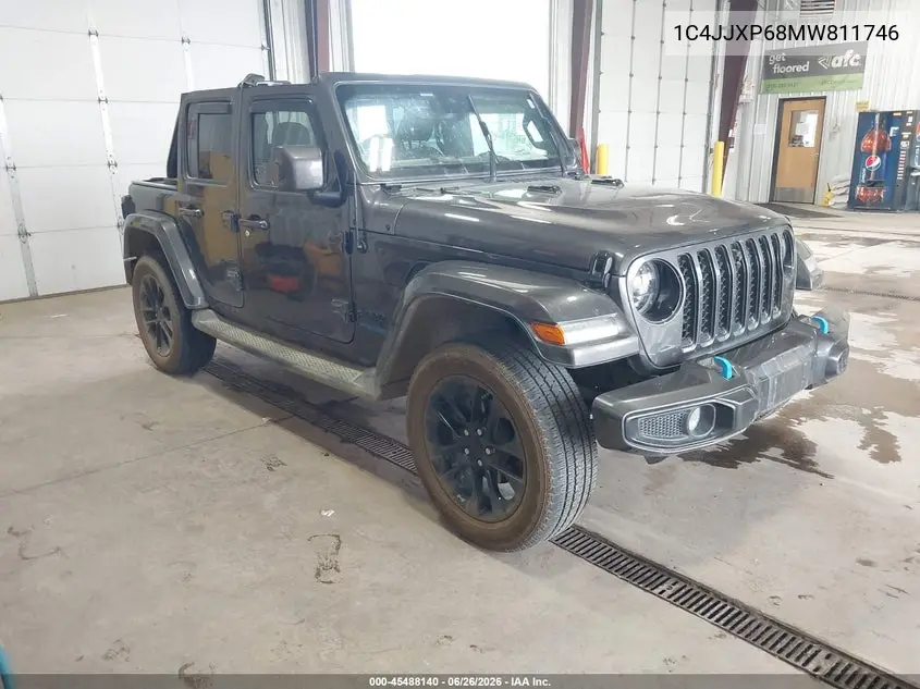 2021 Jeep Wrangler 4Xe Unlimited High Altitude 4X4 VIN: 1C4JJXP68MW811746 Lot: 45488140