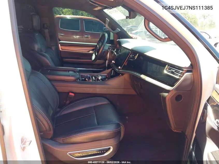 2022 Jeep Grand Wagoneer Series I 4X4 VIN: 1C4SJVEJ7NS111385 Lot: 45211128