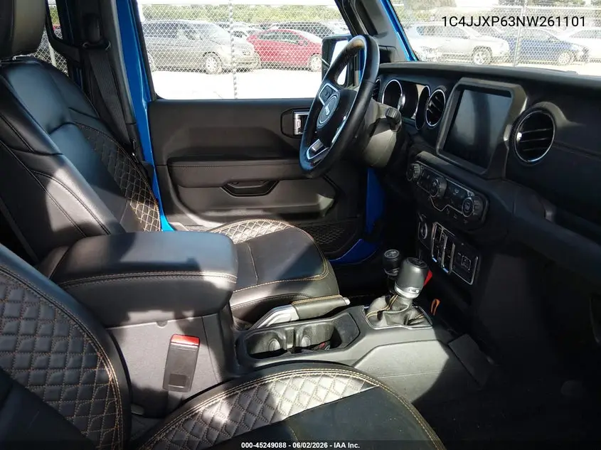 2022 Jeep Wrangler 4Xe Unlimited High Altitude 4X4 VIN: 1C4JJXP63NW261101 Lot: 45249088