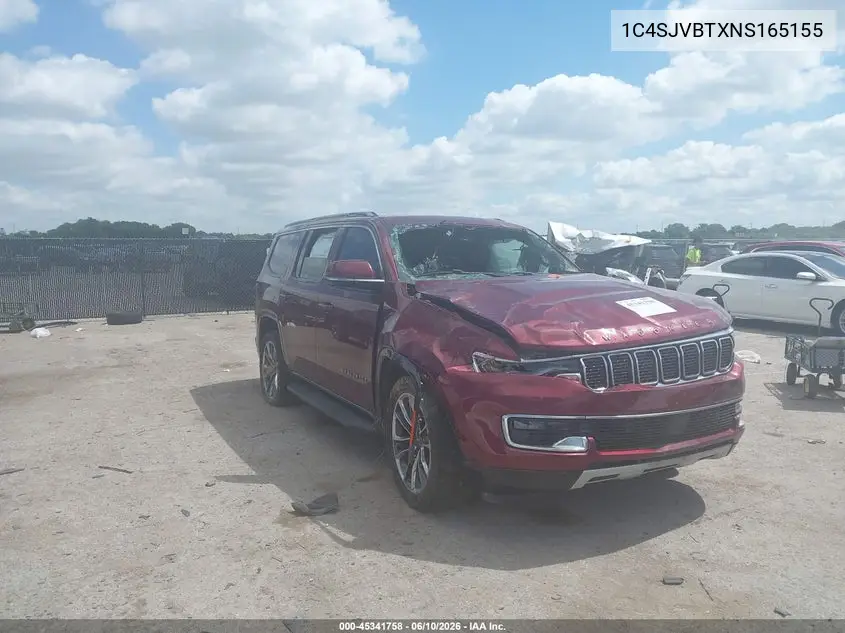 2022 Jeep Wagoneer Series Ii 4X4 VIN: 1C4SJVBTXNS165155 Lot: 45341758