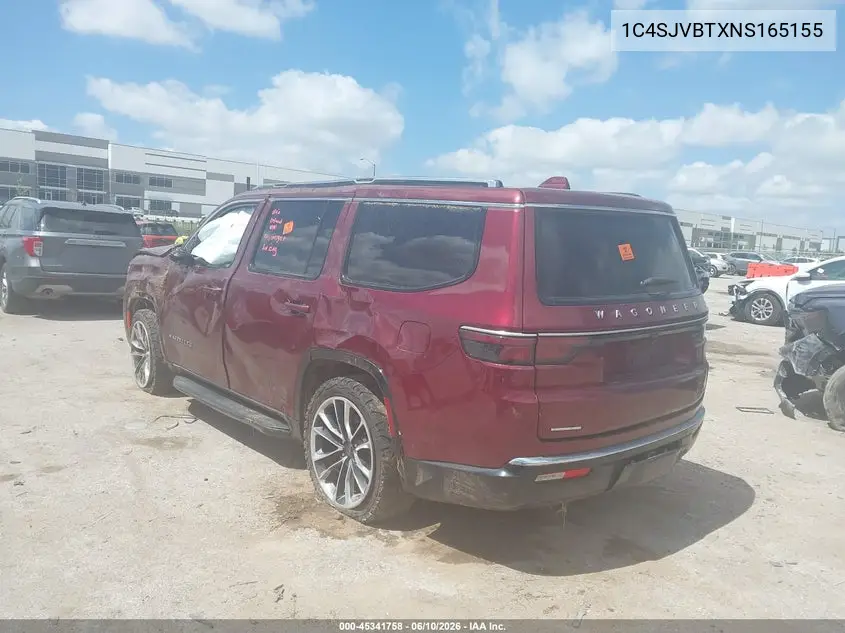 2022 Jeep Wagoneer Series Ii 4X4 VIN: 1C4SJVBTXNS165155 Lot: 45341758