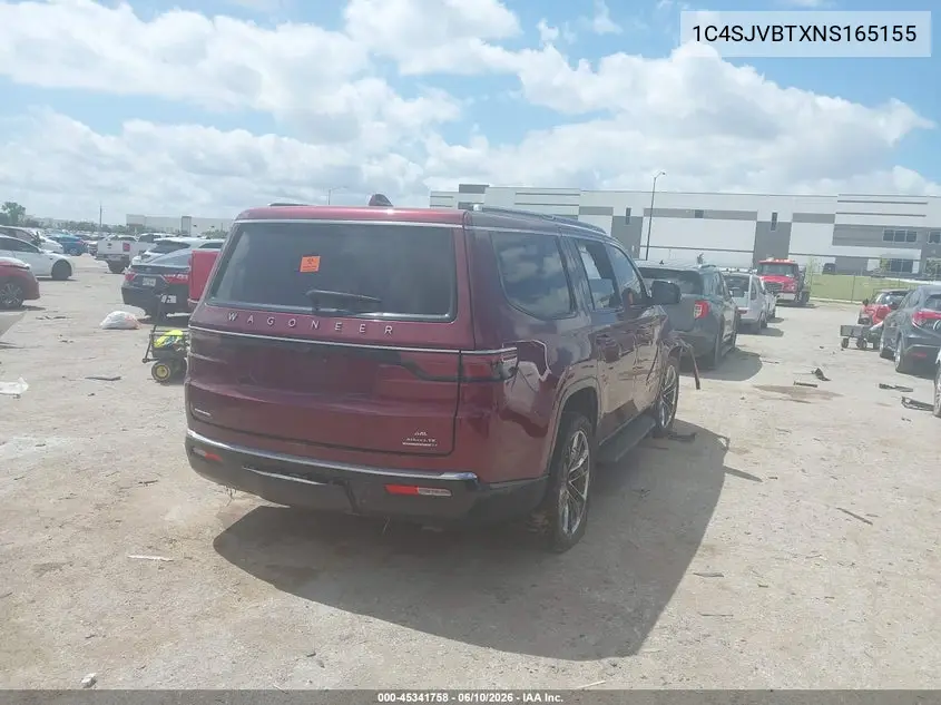 2022 Jeep Wagoneer Series Ii 4X4 VIN: 1C4SJVBTXNS165155 Lot: 45341758