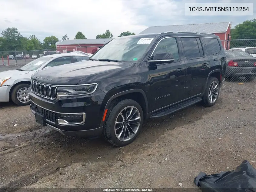 2022 Jeep Wagoneer Series Ii 4X4 VIN: 1C4SJVBT5NS113254 Lot: 45387991