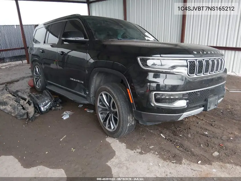 2022 Jeep Wagoneer Series Ii 4X4 VIN: 1C4SJVBT7NS165212 Lot: 45391533