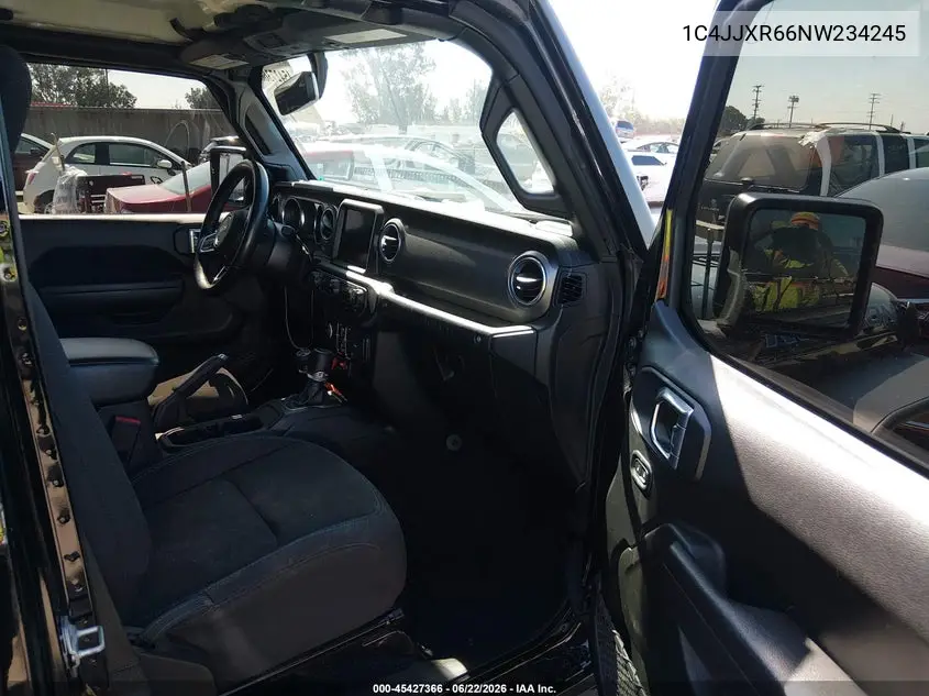 2022 Jeep Wrangler 4Xe Unlimited Rubicon 4X4 VIN: 1C4JJXR66NW234245 Lot: 45427366