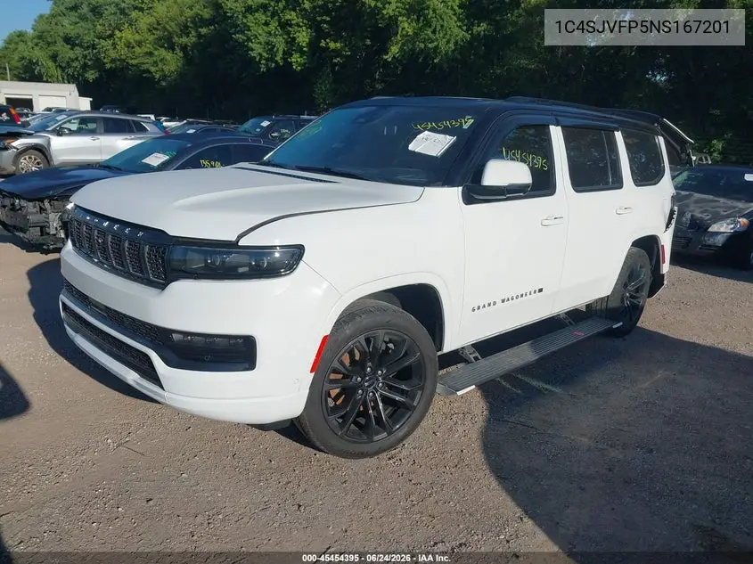 2022 Jeep Grand Wagoneer Series Ii 4X4 VIN: 1C4SJVFP5NS167201 Lot: 45454395