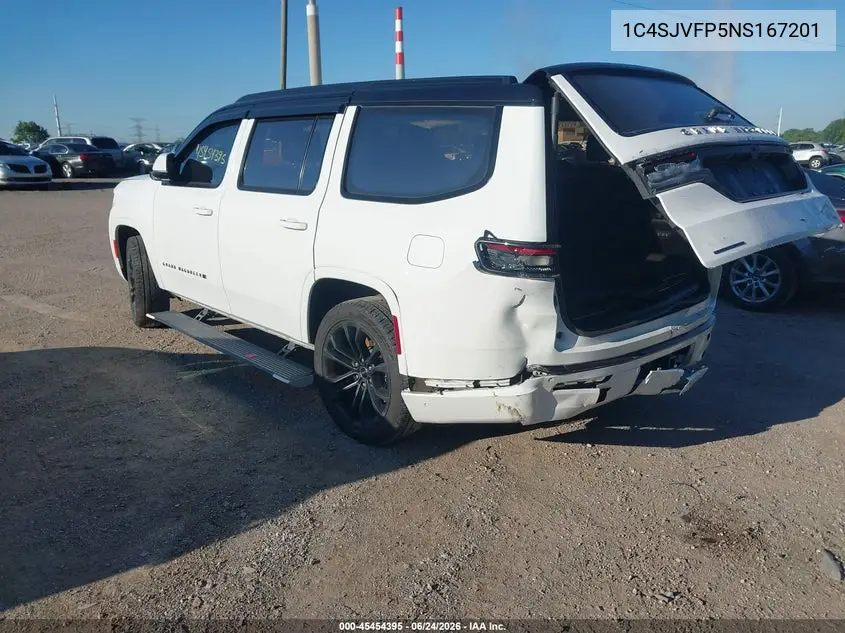 2022 Jeep Grand Wagoneer Series Ii 4X4 VIN: 1C4SJVFP5NS167201 Lot: 45454395