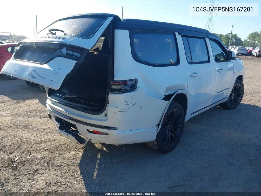 2022 Jeep Grand Wagoneer Series Ii 4X4 VIN: 1C4SJVFP5NS167201 Lot: 45454395