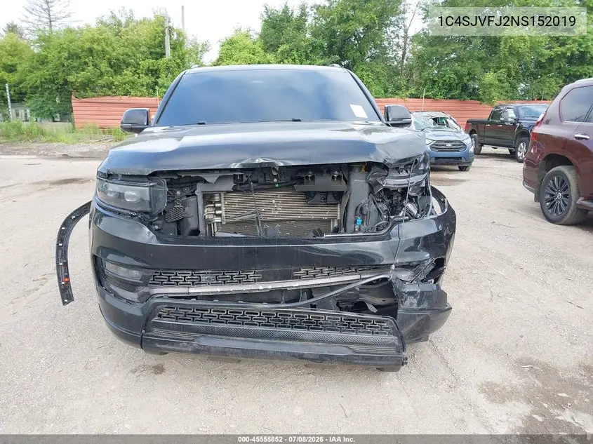 2022 Jeep Grand Wagoneer Series Ii Obsidian 4X4 VIN: 1C4SJVFJ2NS152019 Lot: 45555852