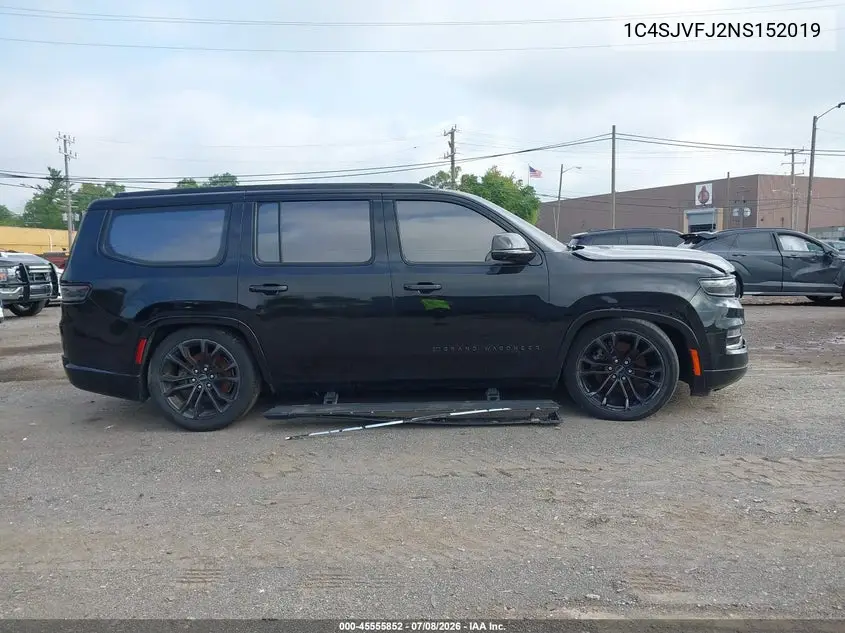 2022 Jeep Grand Wagoneer Series Ii Obsidian 4X4 VIN: 1C4SJVFJ2NS152019 Lot: 45555852