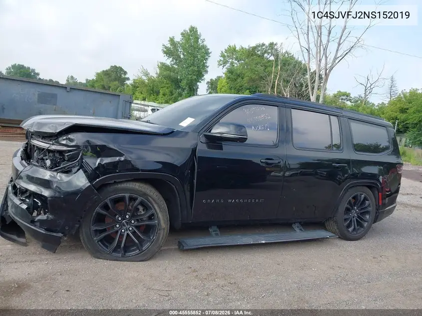 2022 Jeep Grand Wagoneer Series Ii Obsidian 4X4 VIN: 1C4SJVFJ2NS152019 Lot: 45555852