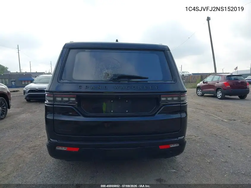 2022 Jeep Grand Wagoneer Series Ii Obsidian 4X4 VIN: 1C4SJVFJ2NS152019 Lot: 45555852