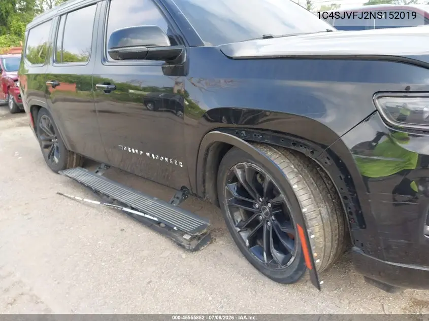 2022 Jeep Grand Wagoneer Series Ii Obsidian 4X4 VIN: 1C4SJVFJ2NS152019 Lot: 45555852