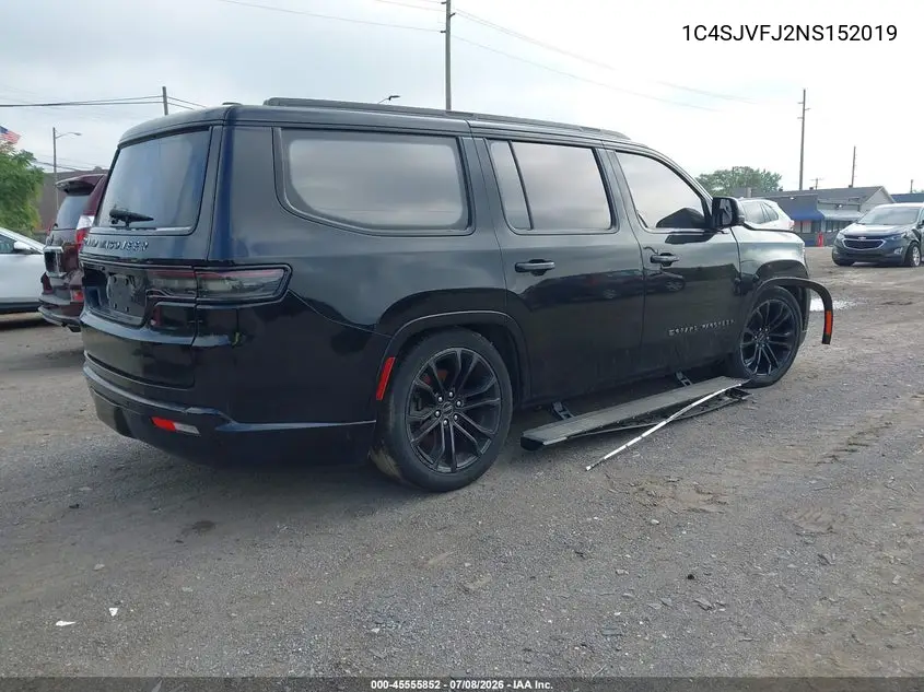 2022 Jeep Grand Wagoneer Series Ii Obsidian 4X4 VIN: 1C4SJVFJ2NS152019 Lot: 45555852