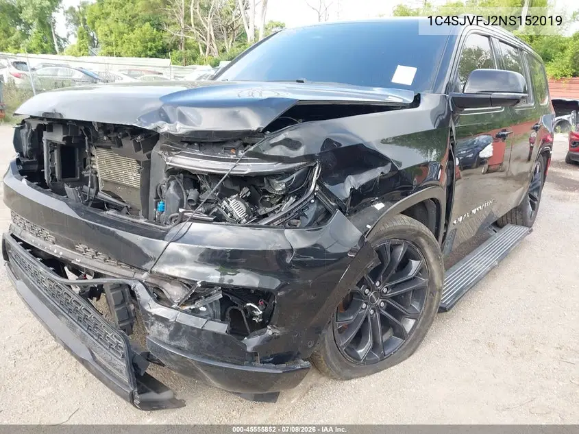 2022 Jeep Grand Wagoneer Series Ii Obsidian 4X4 VIN: 1C4SJVFJ2NS152019 Lot: 45555852