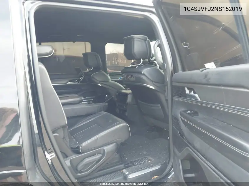 2022 Jeep Grand Wagoneer Series Ii Obsidian 4X4 VIN: 1C4SJVFJ2NS152019 Lot: 45555852