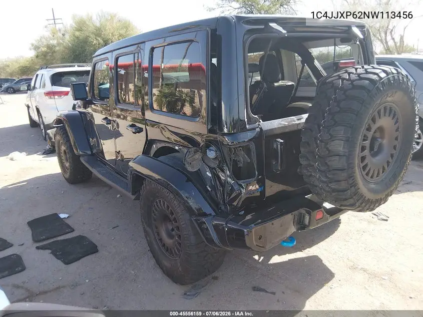 2022 Jeep Wrangler 4Xe Unlimited High Altitude 4X4 VIN: 1C4JJXP62NW113456 Lot: 45556159
