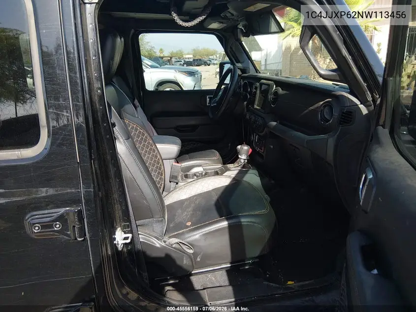 2022 Jeep Wrangler 4Xe Unlimited High Altitude 4X4 VIN: 1C4JJXP62NW113456 Lot: 45556159