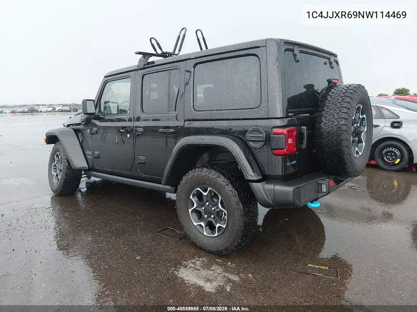 2022 Jeep Wrangler 4Xe Unlimited Rubicon 4X4 VIN: 1C4JJXR69NW114469 Lot: 45559955