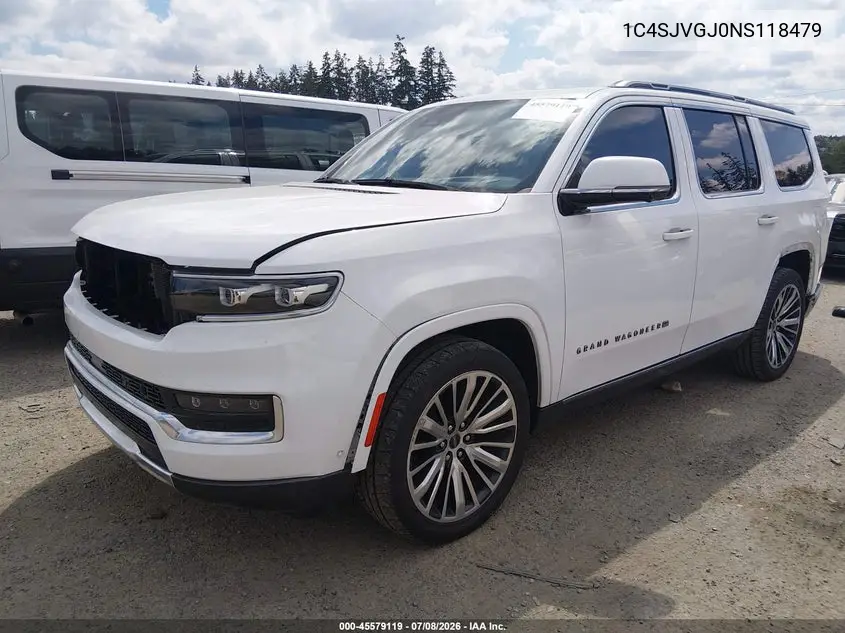2022 Jeep Grand Wagoneer Series Iii 4X4 VIN: 1C4SJVGJ0NS118479 Lot: 45579119