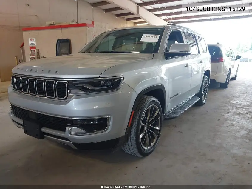 2022 Jeep Wagoneer Series Ii 4X2 VIN: 1C4SJUBT2NS115229 Lot: 45588544