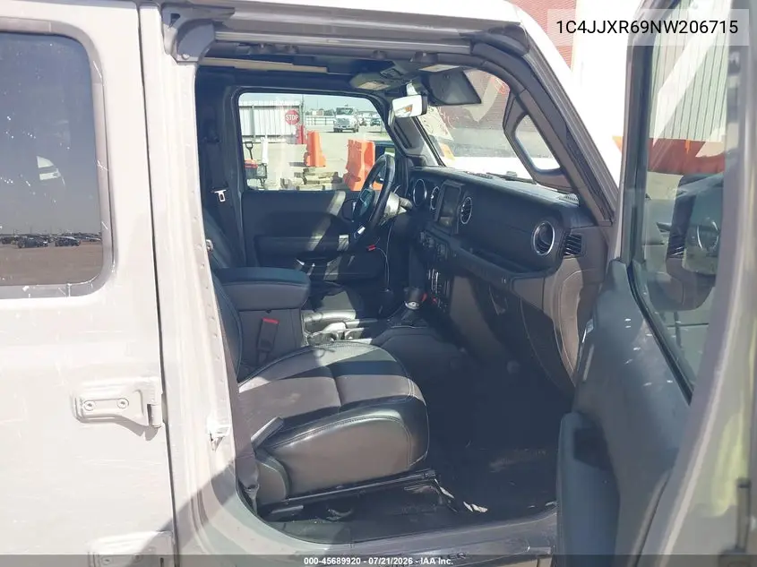 2022 Jeep Wrangler 4Xe Unlimited Rubicon 4X4 VIN: 1C4JJXR69NW206715 Lot: 45689920