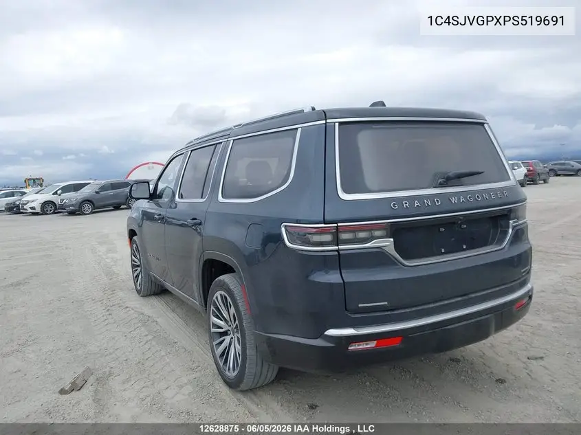 2023 Jeep Grand Wagoneer Series Iii VIN: 1C4SJVGPXPS519691 Lot: 12628875
