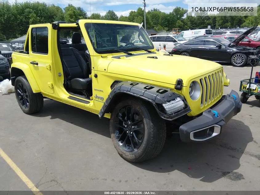2023 Jeep Wrangler 4Xe Sahara 4X4 VIN: 1C4JJXP66PW555658 Lot: 45218630