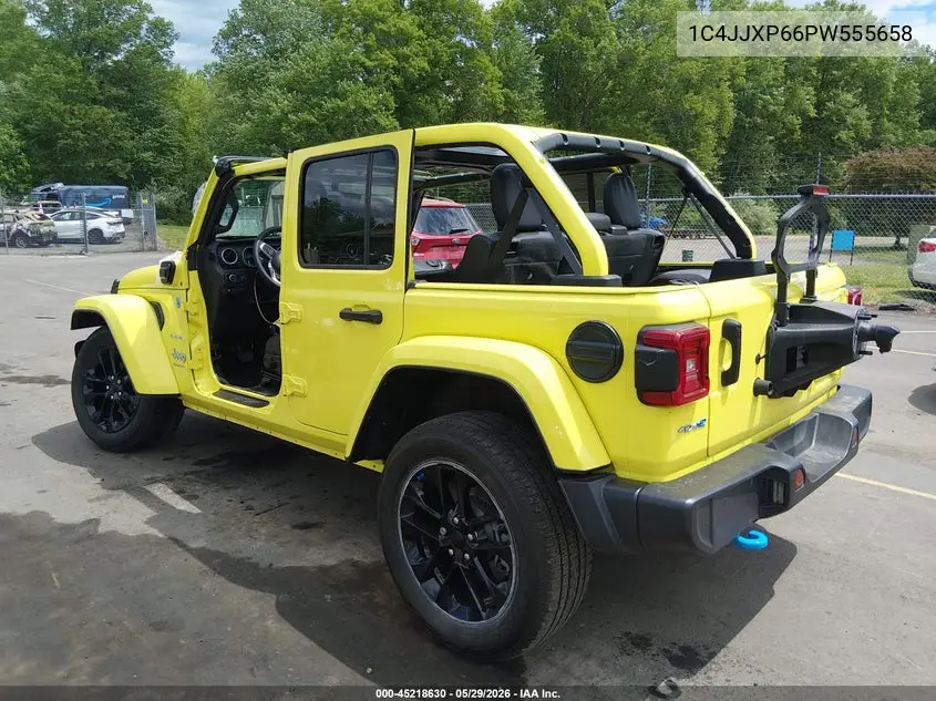 2023 Jeep Wrangler 4Xe Sahara 4X4 VIN: 1C4JJXP66PW555658 Lot: 45218630