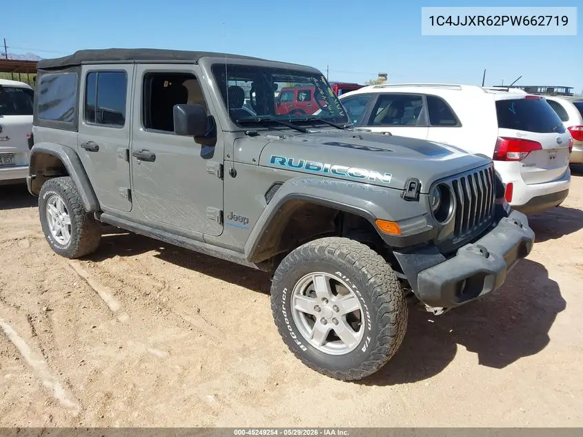 2023 Jeep Wrangler 4Xe Rubicon 4X4 VIN: 1C4JJXR62PW662719 Lot: 45249254