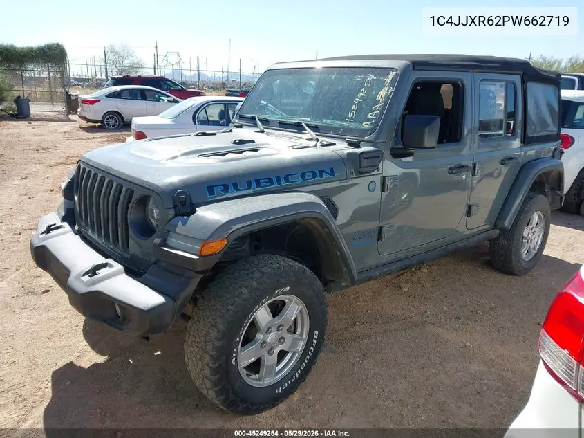2023 Jeep Wrangler 4Xe Rubicon 4X4 VIN: 1C4JJXR62PW662719 Lot: 45249254