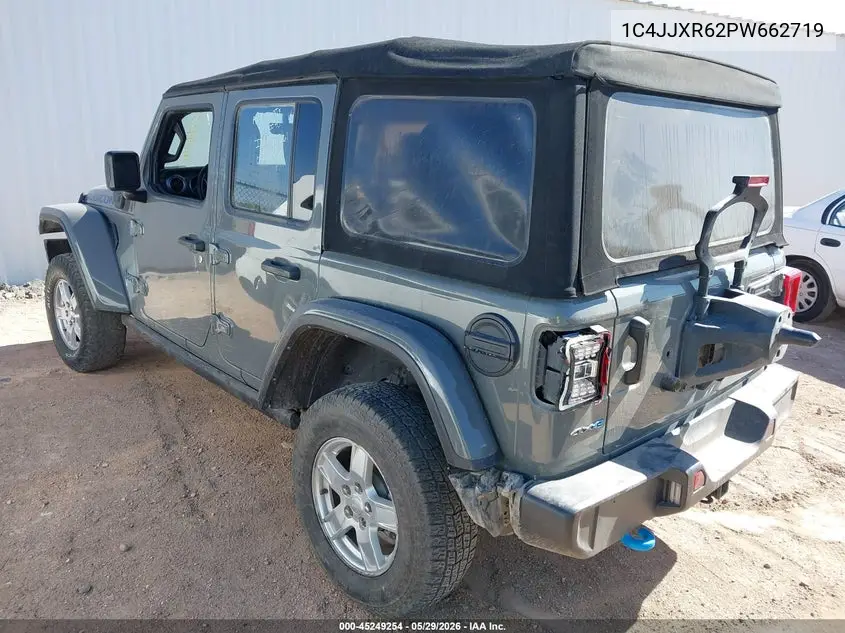 2023 Jeep Wrangler 4Xe Rubicon 4X4 VIN: 1C4JJXR62PW662719 Lot: 45249254