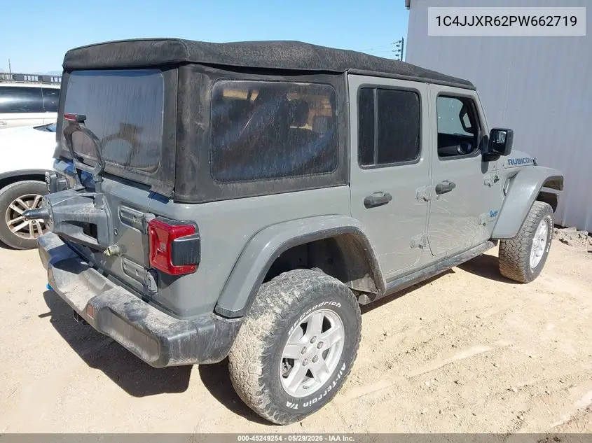 2023 Jeep Wrangler 4Xe Rubicon 4X4 VIN: 1C4JJXR62PW662719 Lot: 45249254