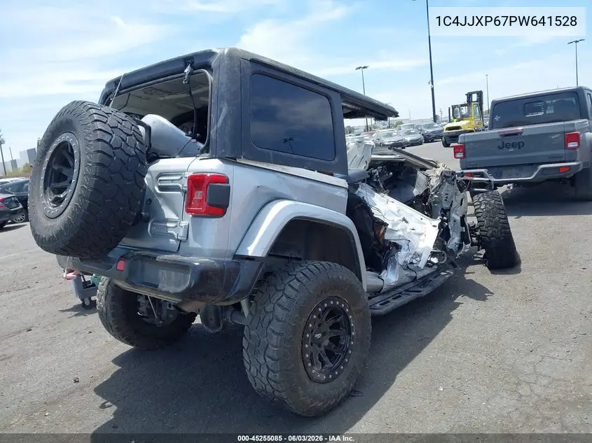 2023 Jeep Wrangler 4Xe Sahara 4X4 VIN: 1C4JJXP67PW641528 Lot: 45255085
