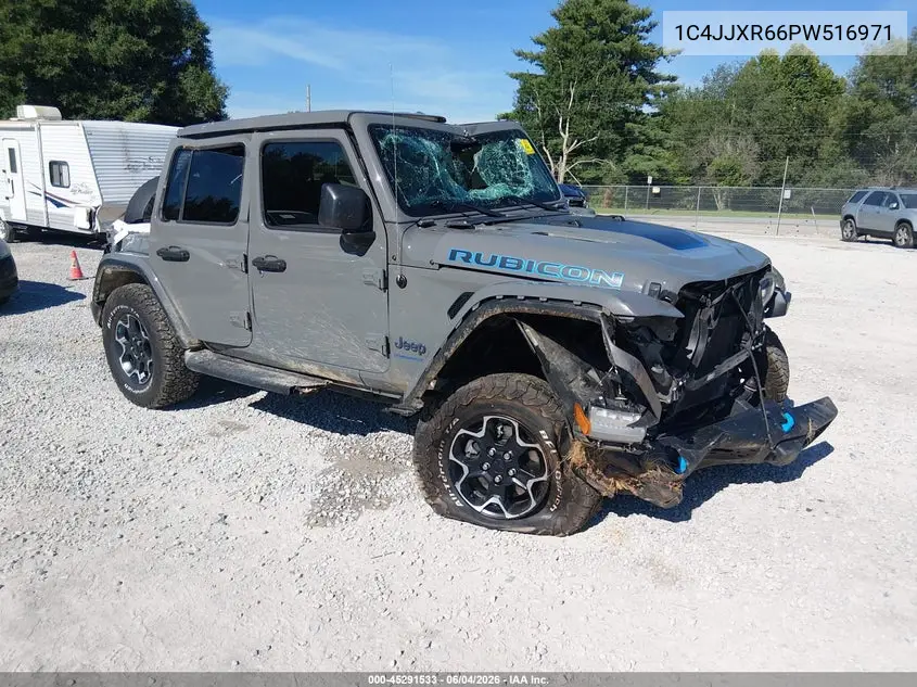 2023 Jeep Wrangler 4Xe Rubicon 4X4 VIN: 1C4JJXR66PW516971 Lot: 45291533