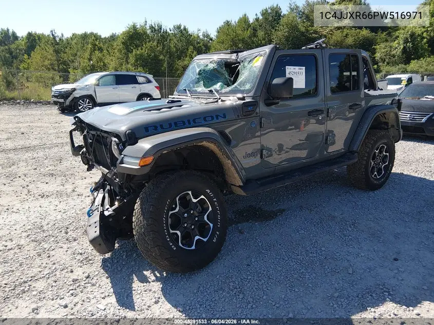 2023 Jeep Wrangler 4Xe Rubicon 4X4 VIN: 1C4JJXR66PW516971 Lot: 45291533