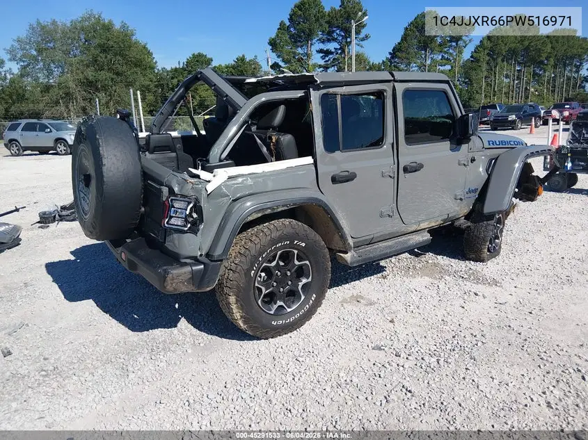 2023 Jeep Wrangler 4Xe Rubicon 4X4 VIN: 1C4JJXR66PW516971 Lot: 45291533