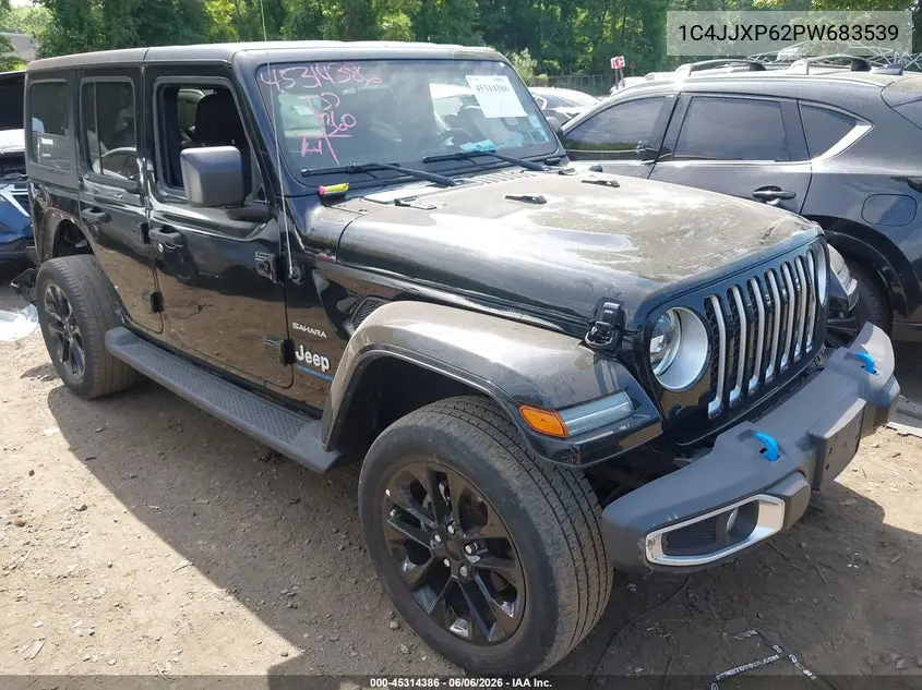 2023 Jeep Wrangler 4Xe Sahara 4X4 VIN: 1C4JJXP62PW683539 Lot: 45314386