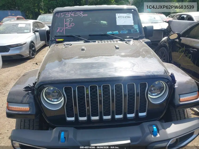 2023 Jeep Wrangler 4Xe Sahara 4X4 VIN: 1C4JJXP62PW683539 Lot: 45314386