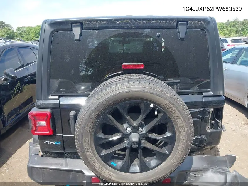 2023 Jeep Wrangler 4Xe Sahara 4X4 VIN: 1C4JJXP62PW683539 Lot: 45314386