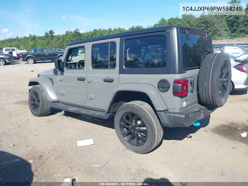 2023 Jeep Wrangler 4Xe Sahara 4X4 VIN: 1C4JJXP69PW554245 Lot: 45368823