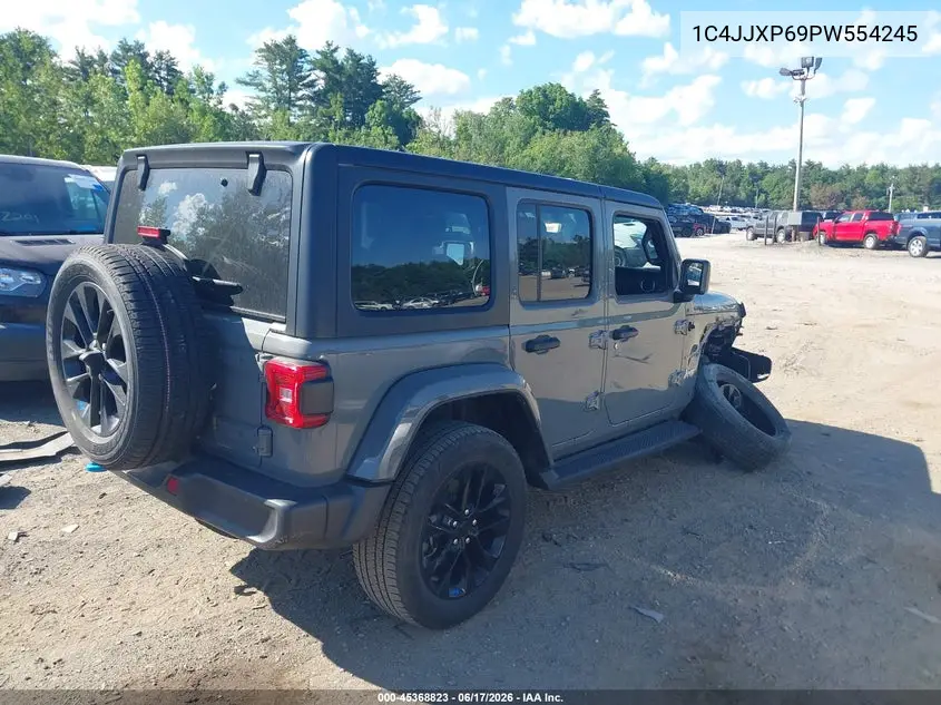 2023 Jeep Wrangler 4Xe Sahara 4X4 VIN: 1C4JJXP69PW554245 Lot: 45368823