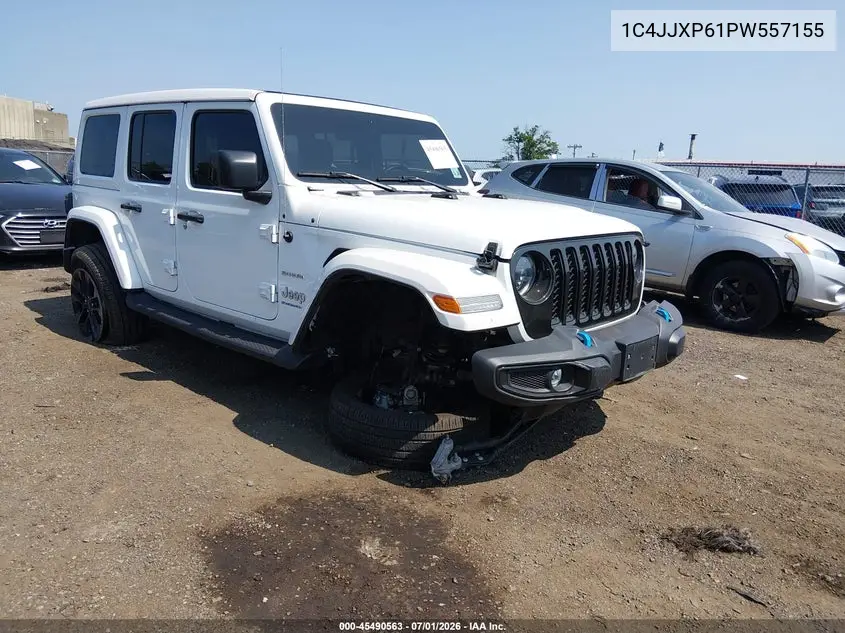 2023 Jeep Wrangler 4Xe Sahara 4X4 VIN: 1C4JJXP61PW557155 Lot: 45490563