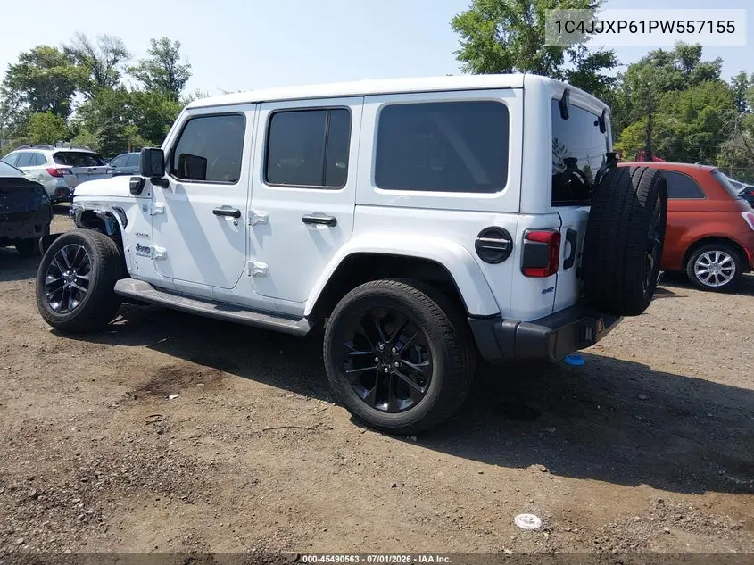 2023 Jeep Wrangler 4Xe Sahara 4X4 VIN: 1C4JJXP61PW557155 Lot: 45490563