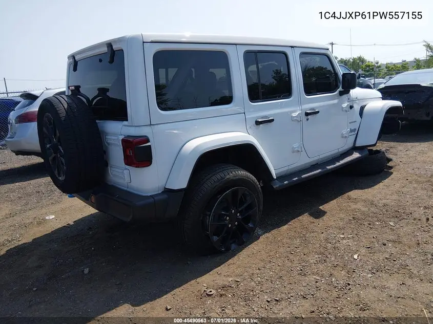 2023 Jeep Wrangler 4Xe Sahara 4X4 VIN: 1C4JJXP61PW557155 Lot: 45490563
